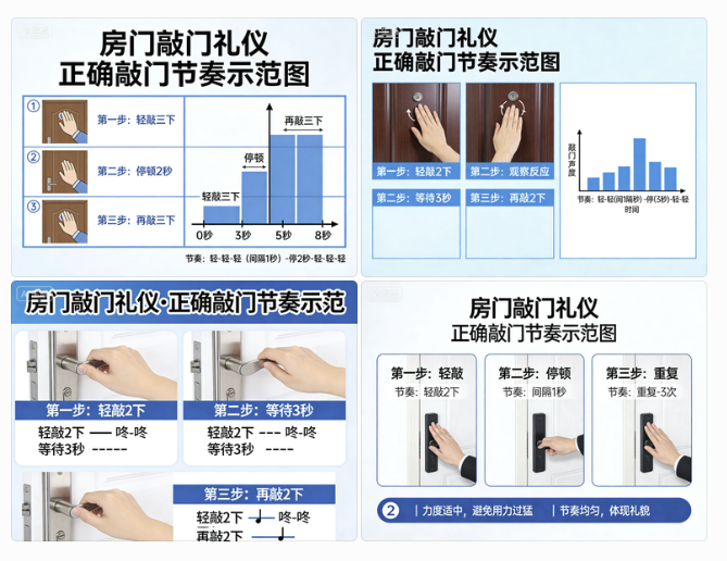 敲门的隐藏学问 8个生活小常识让